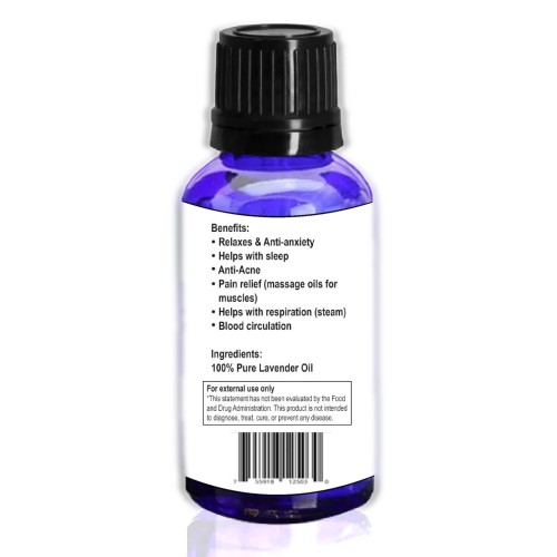 OLEFCARE Lavender oil.