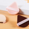 Eco-Friendly Cotton Makeup Puff Custom Logo Triangle Sponge Cosmetic Puffs Washable