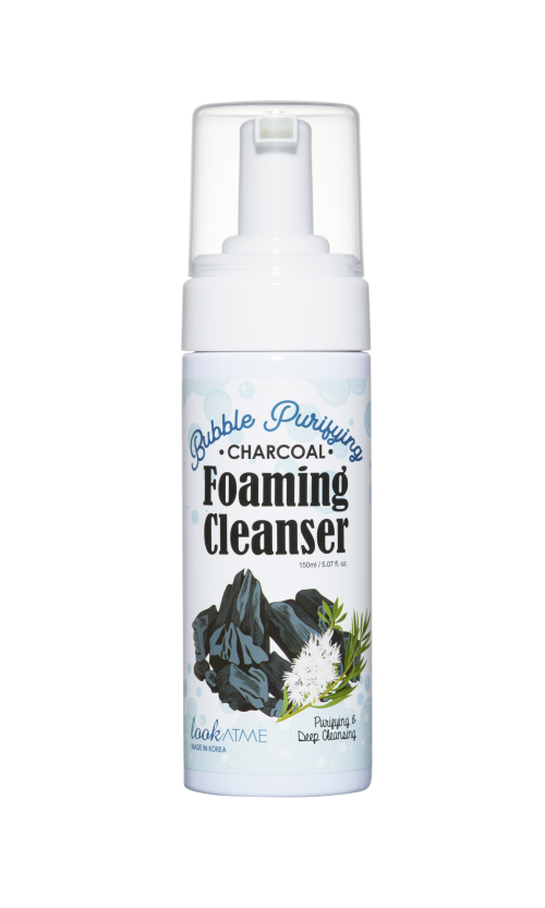 lookATME BUBBLE PURIFYING FOAMING CLEANSER CHARCOAL