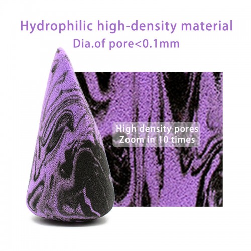 Latex Free and High-definition   Unique Shape Cosmetic Sponges