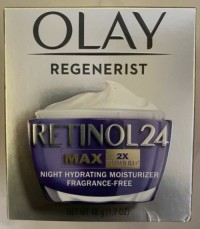 Olay Regenerist Retinol 24 MAX Night Cream Face Moisturizer - 1.7oz