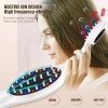 EMS Electric Massage Comb Vibration LED Red Light Therapy Scalp Brush Hair Growth Anti-Hair Loss Hair Care Device