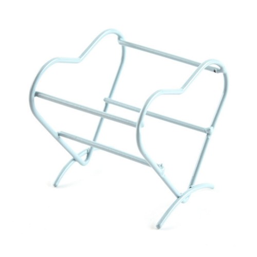 Makeup Sponge Dryer Blender Stand Heart Shape Steel Sponge Holder
