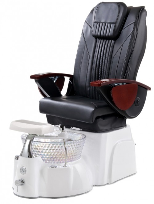 Pedicure Spa Chair_Golden glass bowl