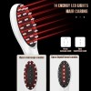EMS Electric Massage Comb Vibration LED Red Light Therapy Scalp Brush Hair Growth Anti-Hair Loss Hair Care Device