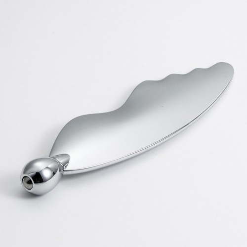 Ergonomic Design Fish Shape Multifunctional Mermaid Scraping Board 3D Roller Face Massager