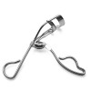 High quality double line silver ergonomic eyelash curler