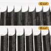 New Arrival YY Lashes  Mixed Length 8-15mm Thickness 0.07 mm Curl C Korean PBT Fiber