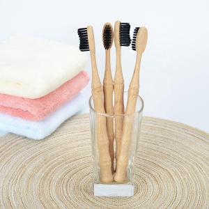 10 pack bamboo toothbrush 100% organic with bamboo cover Bamboo toothbrush