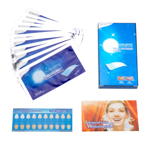 14pair/28pcs Wholesale Non Peroxide At Home Kit Teeth Whitening Strips