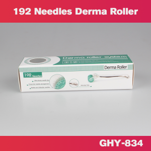 192 needles micro needle skin care face roller titanium 1.5 mm derma roller