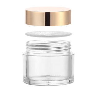 1oz 2oz PS Custom Cosmetic Small Empty Cream Container Plastic Cosmetic Jar for  Cream Cosmetic Container and Packaging