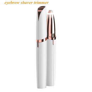 2019 Mini Painless Portable Precision Electric Eyebrow Hair Trimmer