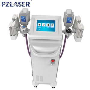 4 treatment handles Cryo + RF + Cavitation fat freezing lipo laser machine for sale
