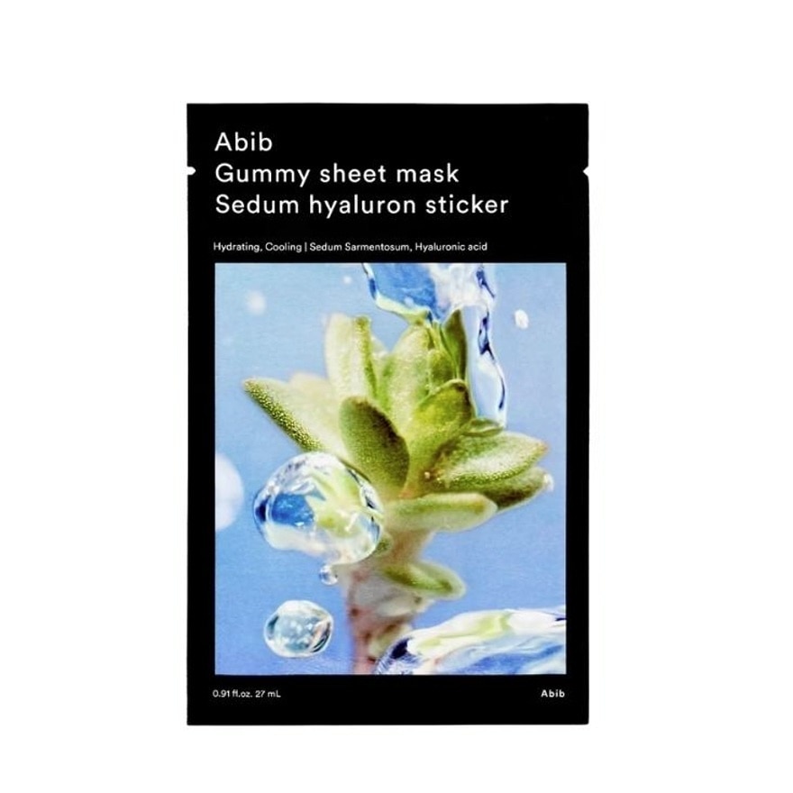 (ABIB) Gummy Sheet Mask Sedum Hyaluron Sticker 27ml