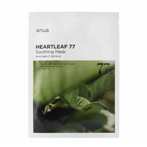 [ANUA]HEARTLEAF SOOTHING SHEET MASK 25ML (1PCS)