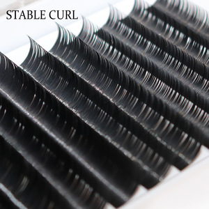 Attractive Korea Silk Fiber Quality 3d Eyelash Extensions