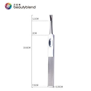 Beautyblend N-80010 Nail Care Tools Stainless Steel Metal Dead Skin Scraper