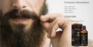 Best Beard Oil Natural and Organic Conditioner Softener - Promotes Beard Growth &amp; Strengthens  Fragrcce Free for Men