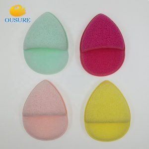 Best selling New Arrival Beauty Cosmetic Makeup Removal Sponge Facial cleanser Gloves Face washing Foam Sponge puff