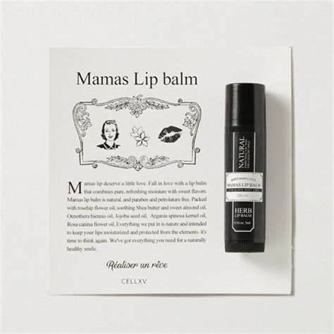 (CELLBN) Mamas Organic Shea Lip Balm