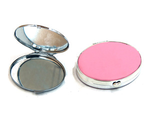 Compact Led Lighted Makeup Mirror Portable Folding Cosmetic Mirror pocket mirror for travel