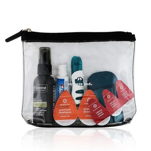 Cosmetic/ Makeup/ Toiletry Clear PVC Travel Wash Bag with handle