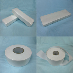 disposable cotton waxing strips bleached for beauty salon hair depilating removal