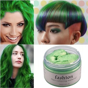 Disposable Hair Dye Coloring Mud Cream fashion Hair Styling Pomade