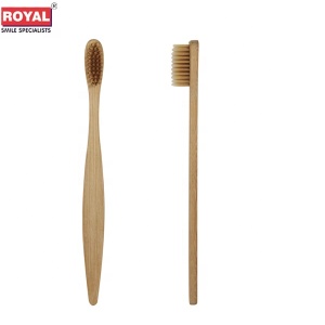 eco-friendly biodegradable charcoal filaments bamboo toothbrush