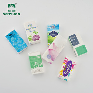 Excellent quality 20.5mm*19 mm small pack facial tissue paper