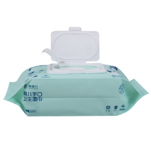 Factory Outlet white Wet Wipes For Baby with no preservatives, no additives, no fluorescer