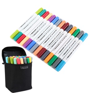 12 Colores Sketch Painting Marker Pen Fineliner Drawing Manga Anime Art  Markers