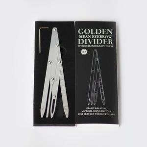 Golden Mean Microblading Caliper  Stencil  for Microblading Product OEM