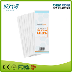 High Quality Disposable Nonwoven Wax Strips With Private Label