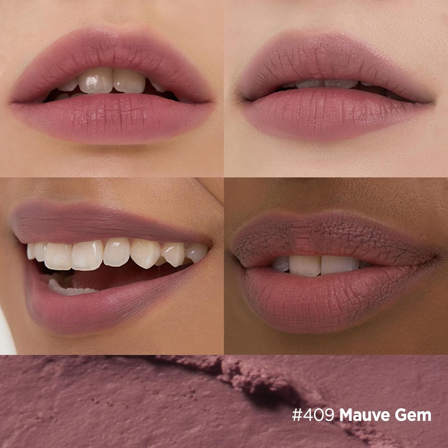 (LAKA) Bulky Matte Lipstick [#409 Mauve Gem] 4g
