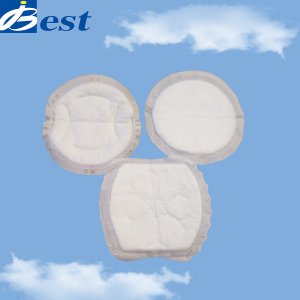 Massive instantaneous absorption SAP breast pad