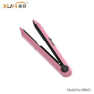 New Professional Mini Wireless Rechargeable Hair Straightener