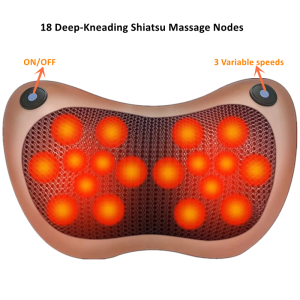 New Wireless Mini Neck Massager Products Cervical Massage Pillow