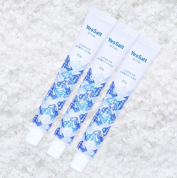 NICEENTECH Korean Sea Salt YesSalt Toothpaste Bundle of 3
