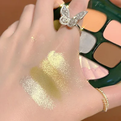 OEM Color Panel High -Quality Pigment Custom Eye Shadow 8 Color Eye Shadow Tray Makeup Tray Private Label Cosmetics