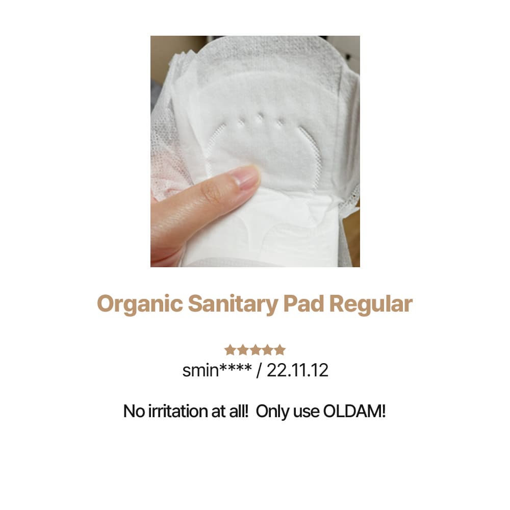 Oldam All Organic Signature Sanitary Pad for Regular