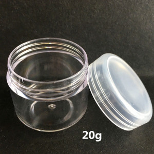 Personal Skin Care plastic cosmetic cream empty jar