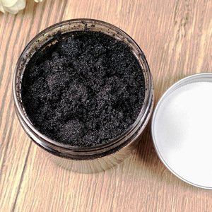 Private label activated charcoal body scrub,Whitening And Deep Cleansing Charcoal Face& Body Scrub