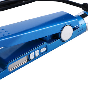 Professional nano titanium plate top 10 hair straighteners,flat iron power cord