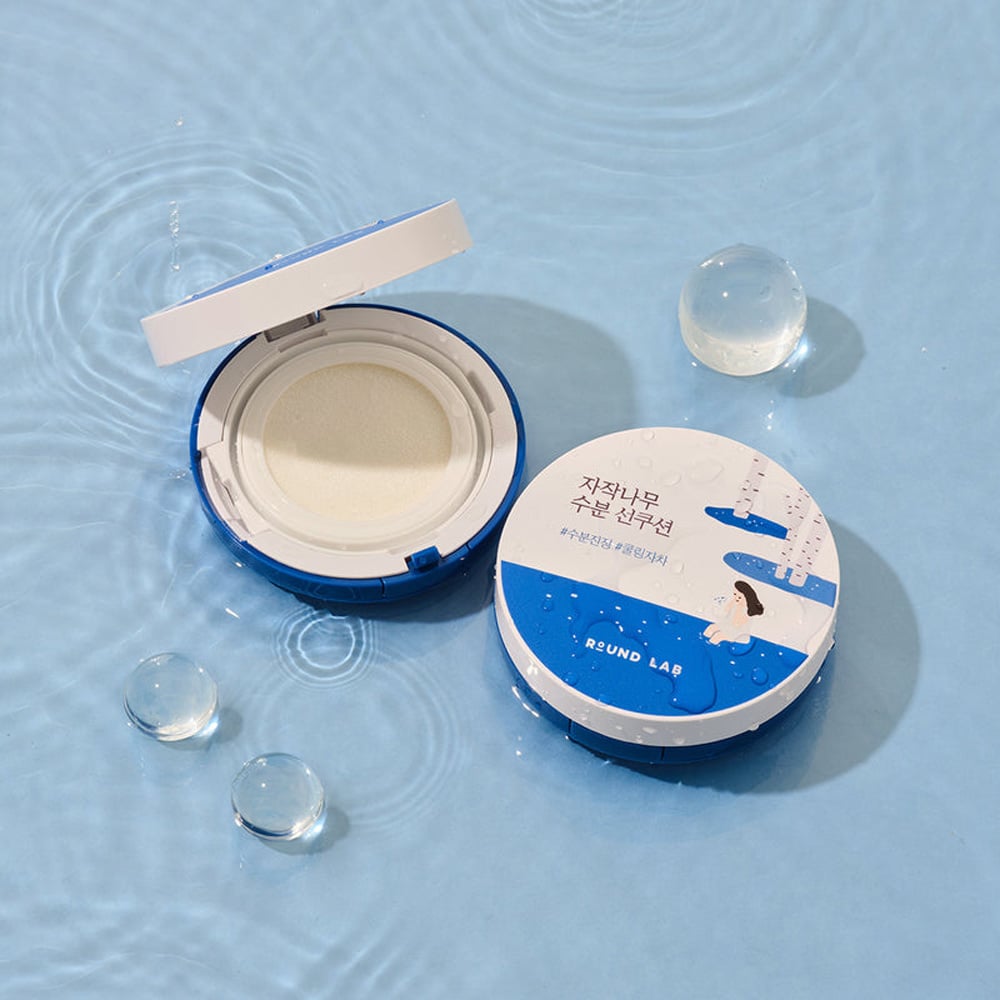 (Round Lab) Birch Juice Moisturizing Sun Cushion 15g