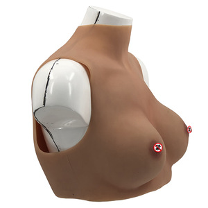 Silicone Artificial Breast Forms Breast Enhancer Crossdresser For Man Transvestite Breast