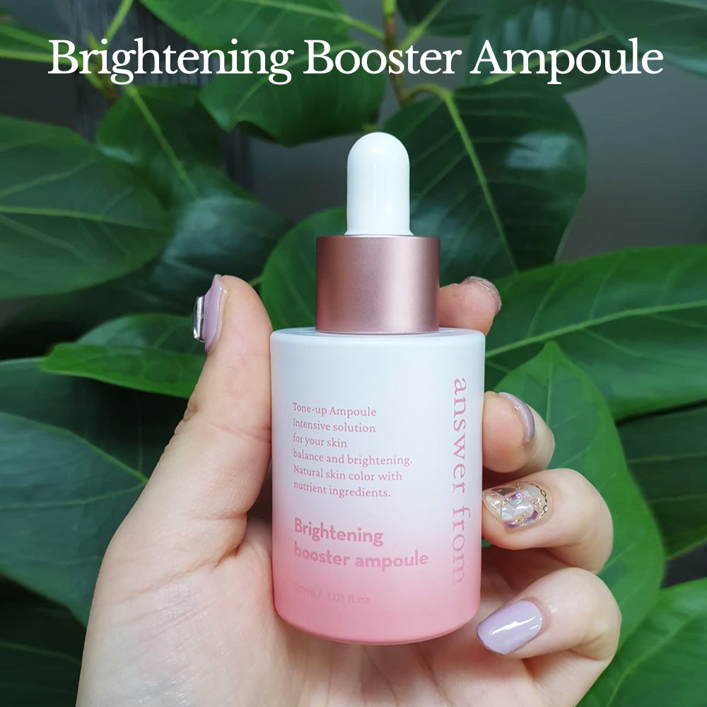 skin care : answer from brightening booster ampoule
