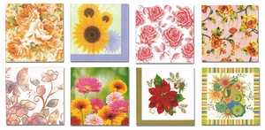 Solid colors printed paper napkins with good quality and competitive price