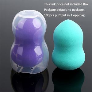 SP010 Cosmetic Puff Make Up Complexion Sponge Gourd-Shaped Three-Dimensional Latex Powder Puff Makeup Beauty Tools